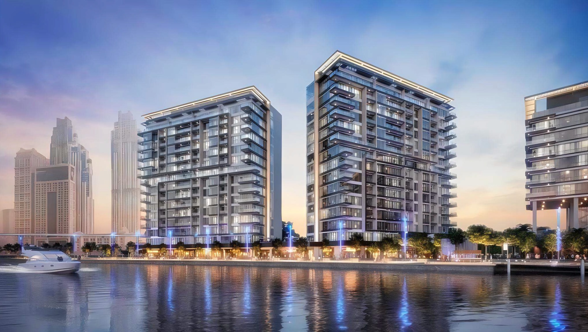 Luxury Waterfront  1 - 2 BR Apartemnt In Dubai