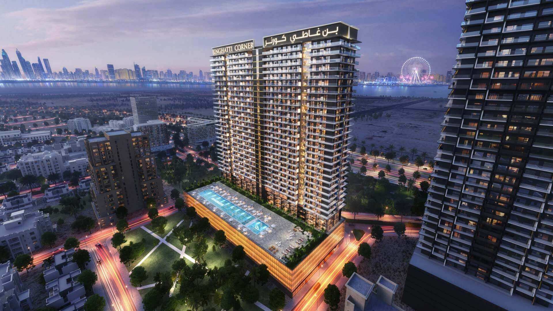 Binghatti Corner - Buy Lavish Apartments in JVC